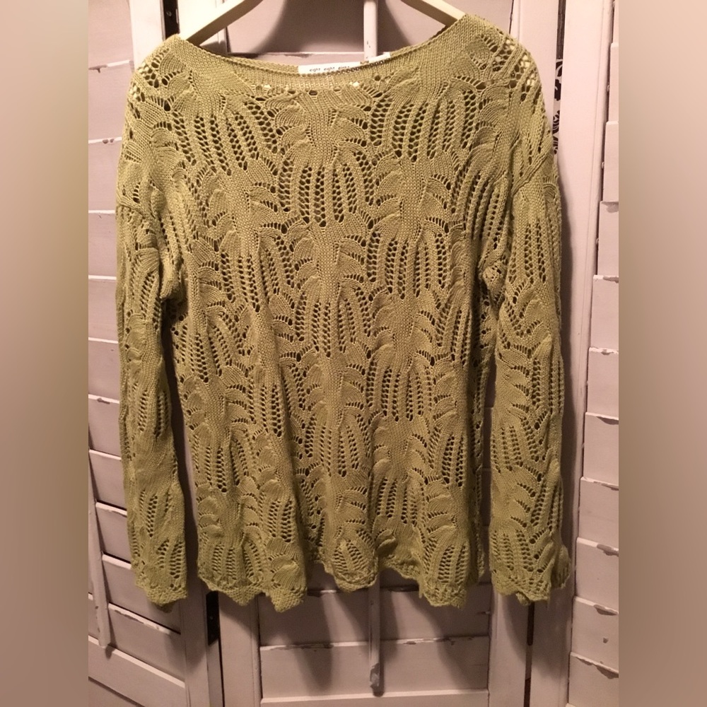 Eight eight eight ladies cotton crochet top